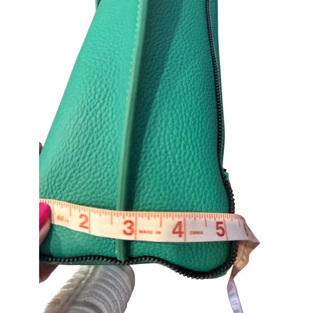 Botkier Soho Bite Size Clover Green Leather Tote Bag Satchel Crossbody New